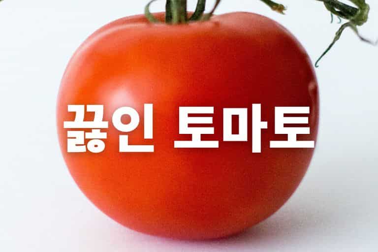 끓인 토마토 효능