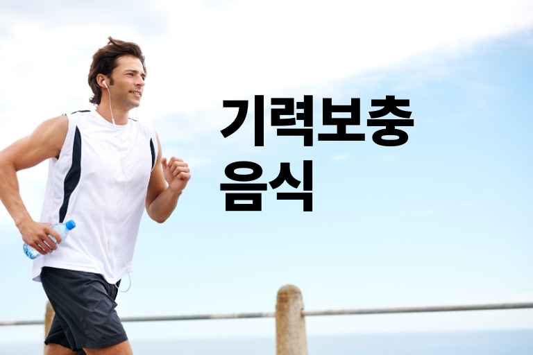 기력보충 음식